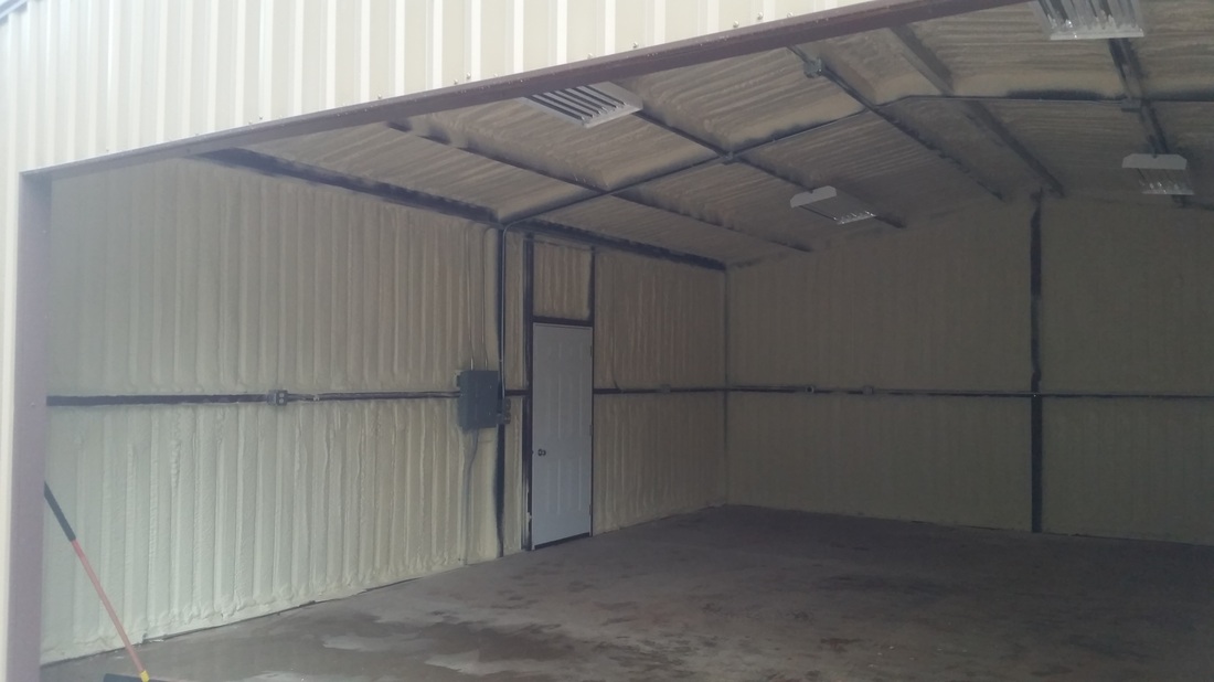 Pole Barns Spray Foam Concrete Highway 76 S Pause